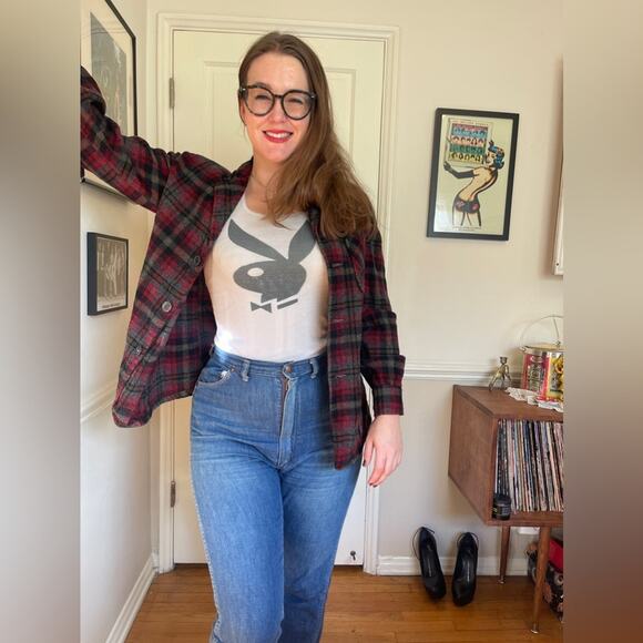 Pendleton Jackets & Blazers - 60s Vintage Pendleton Plaid Wool Shirt Jacket